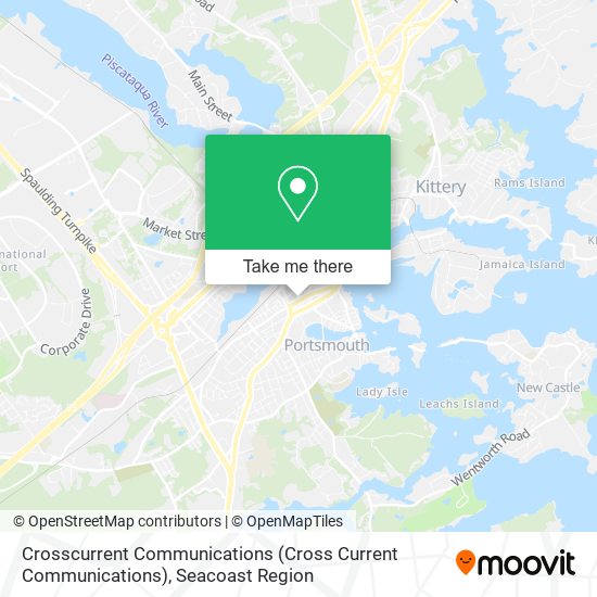 Mapa de Crosscurrent Communications (Cross Current Communications)