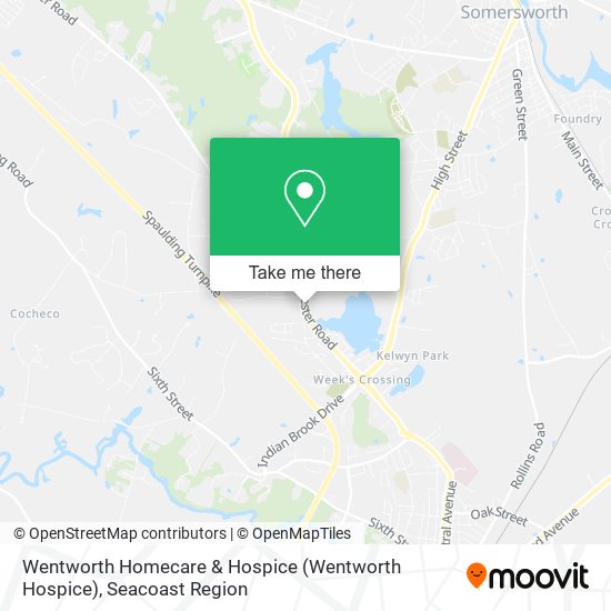 Wentworth Homecare & Hospice (Wentworth Hospice) map