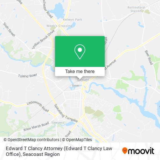 Mapa de Edward T Clancy Attorney (Edward T Clancy Law Office)