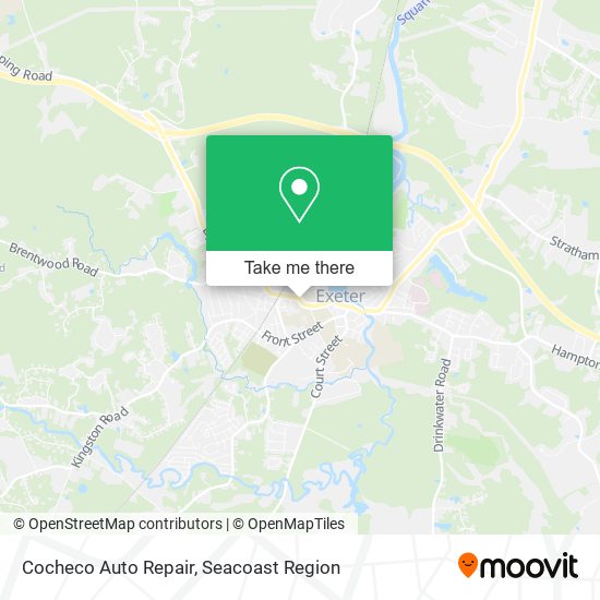 Cocheco Auto Repair map
