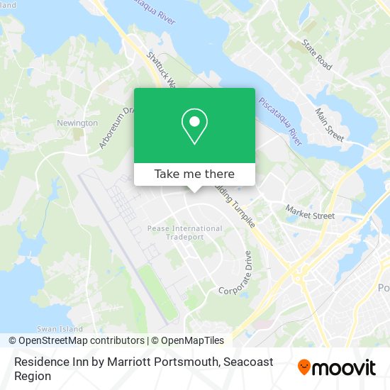 Residence Inn by Marriott Portsmouth map