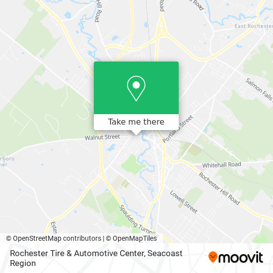 Mapa de Rochester Tire & Automotive Center