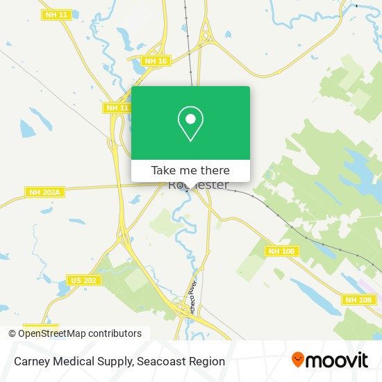 Carney Medical Supply map