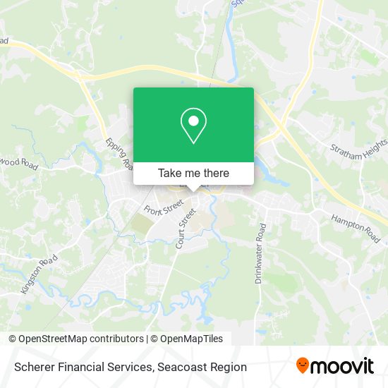 Scherer Financial Services map