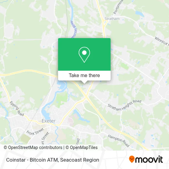 Coinstar - Bitcoin ATM map