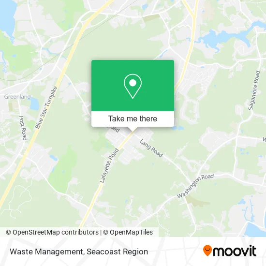 Waste Management map