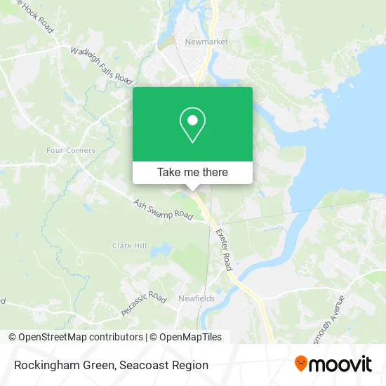 Rockingham Green map