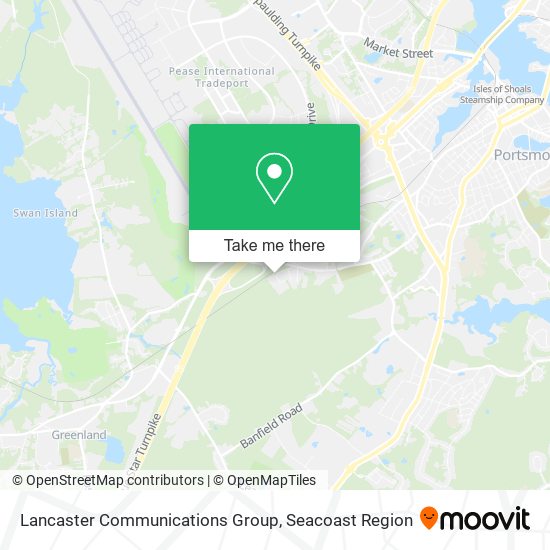 Lancaster Communications Group map
