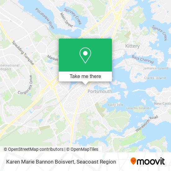 Karen Marie Bannon Boisvert map