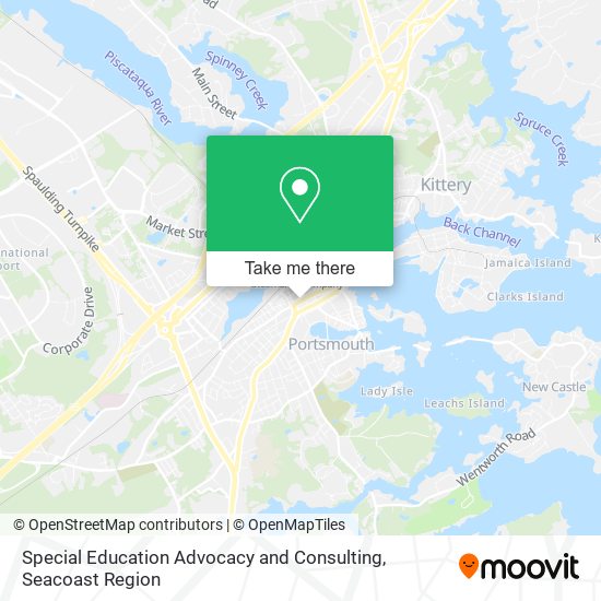 Special Education Advocacy and Consulting map