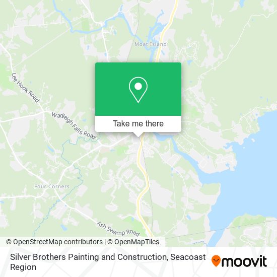 Silver Brothers Painting and Construction map