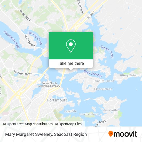 Mary Margaret Sweeney map