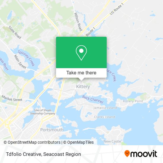 Tdfolio Creative map