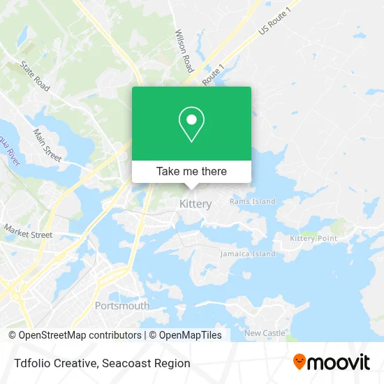 Tdfolio Creative map