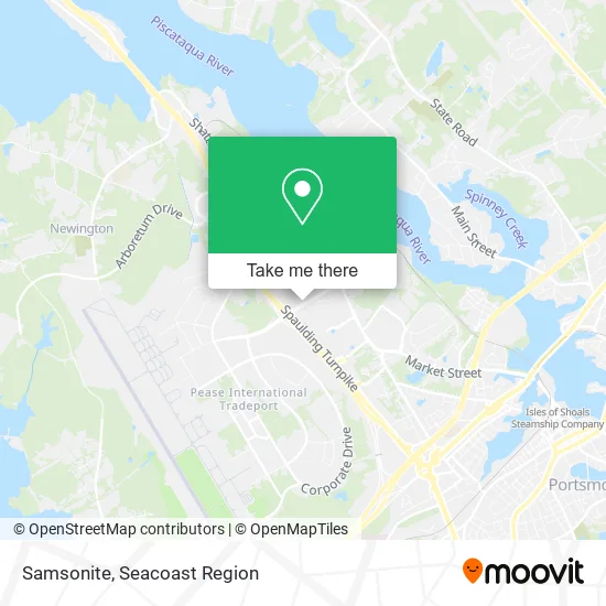 Samsonite map