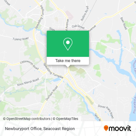 Mapa de Newburyport Office