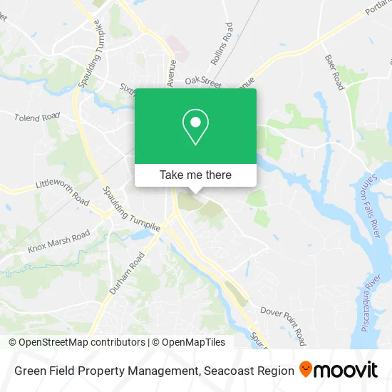 Green Field Property Management map