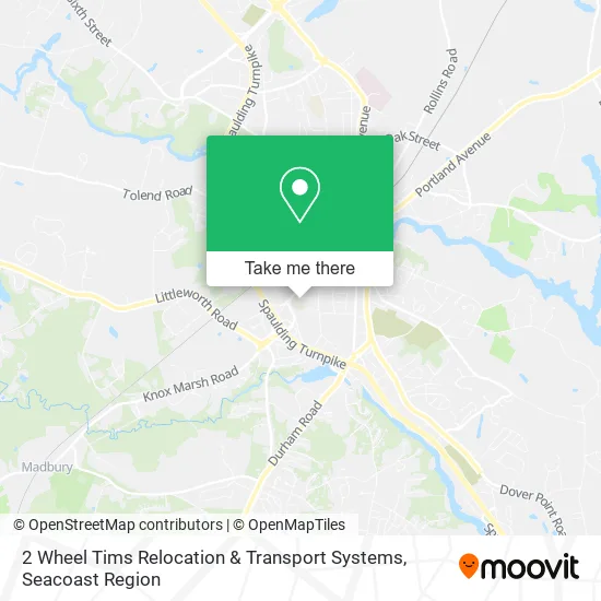 2 Wheel Tims Relocation & Transport Systems map