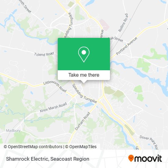 Mapa de Shamrock Electric