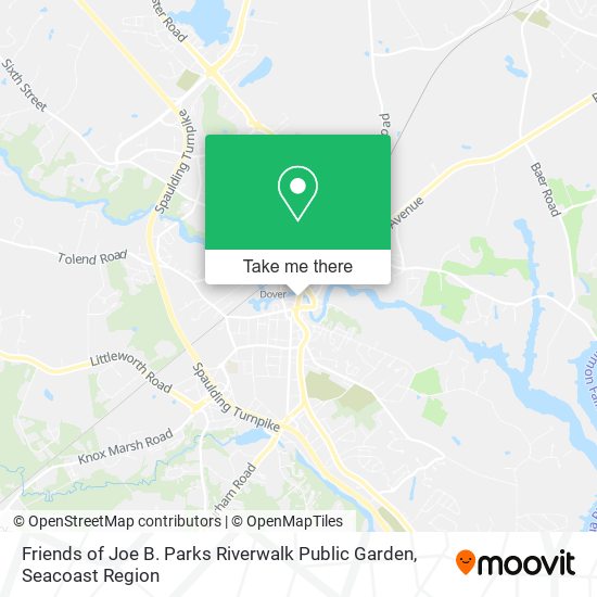 Mapa de Friends of Joe B. Parks Riverwalk Public Garden