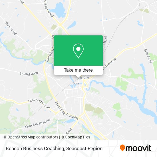 Beacon Business Coaching map