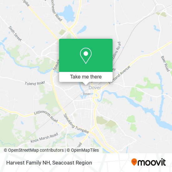 Harvest Family NH map