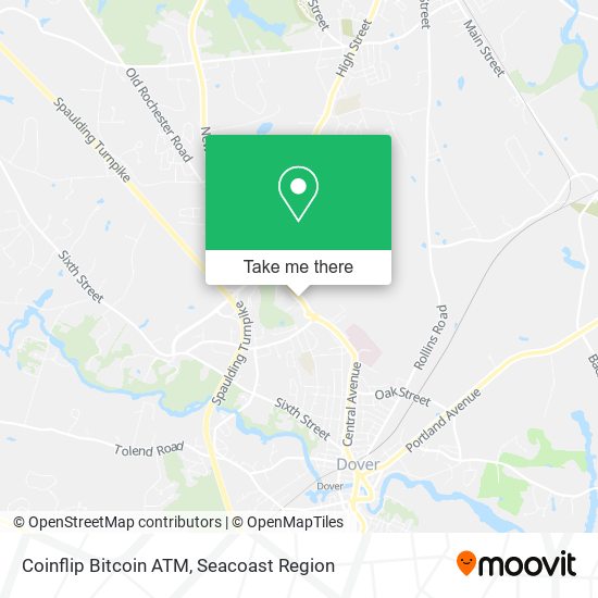 Mapa de Coinflip Bitcoin ATM