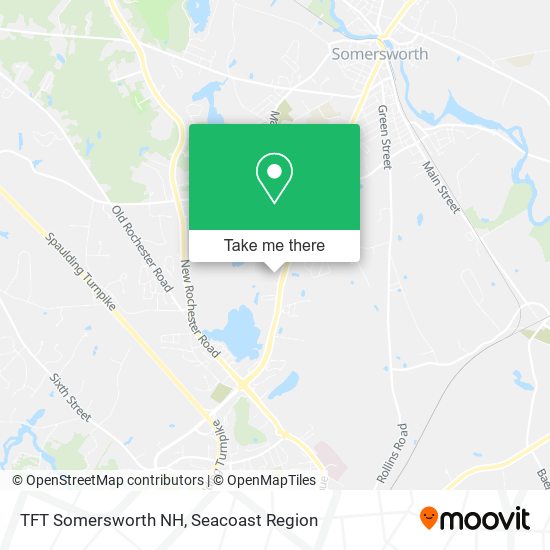 TFT Somersworth NH map