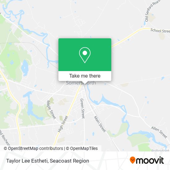 Taylor Lee Estheti map