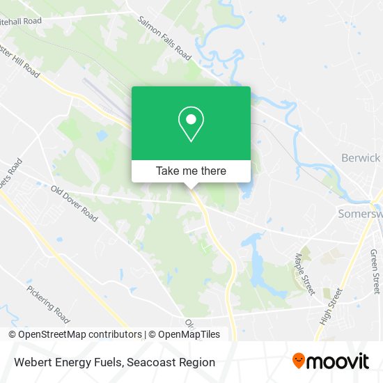 Webert Energy Fuels map