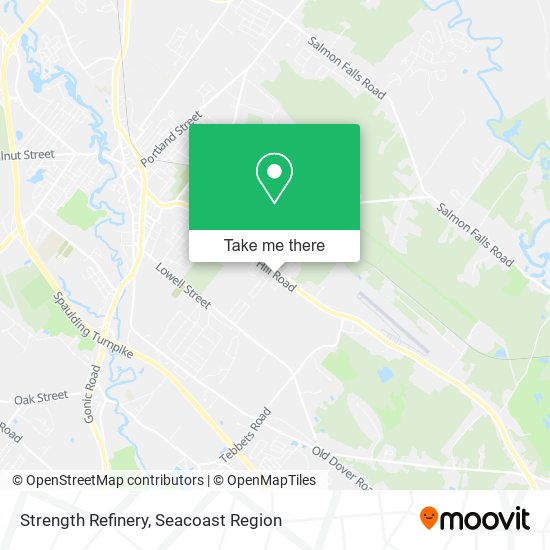 Strength Refinery map