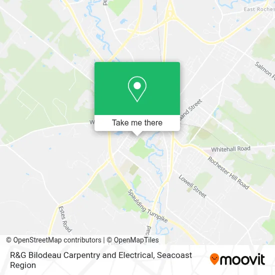 R&G Bilodeau Carpentry and Electrical map