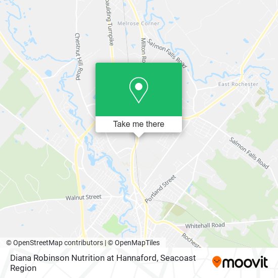Mapa de Diana Robinson Nutrition at Hannaford