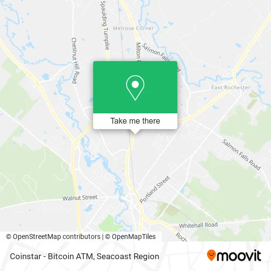 Coinstar - Bitcoin ATM map