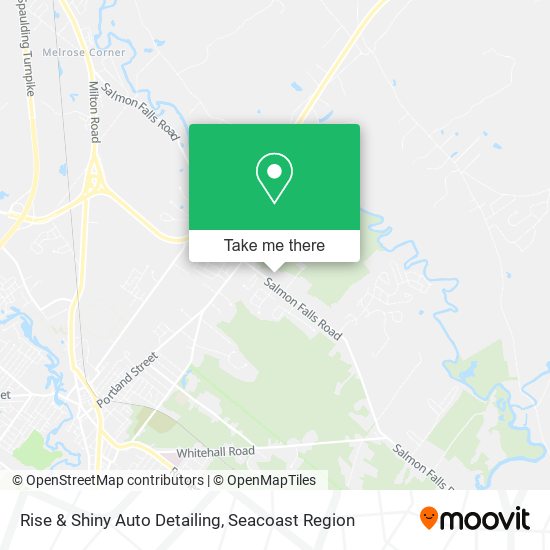 Rise & Shiny Auto Detailing map