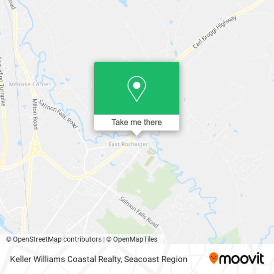 Keller Williams Coastal Realty map