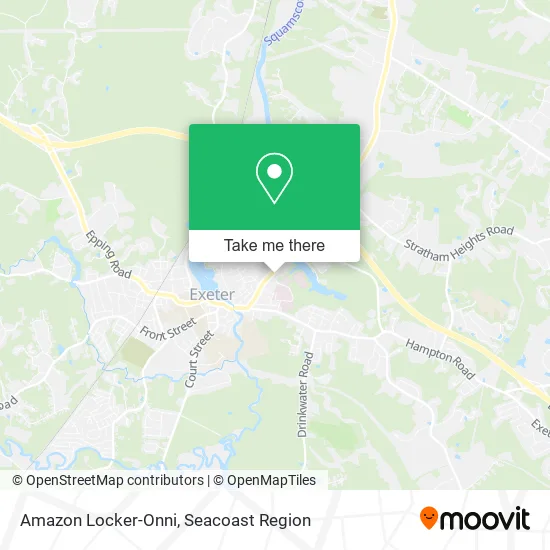 Amazon Locker-Onni map