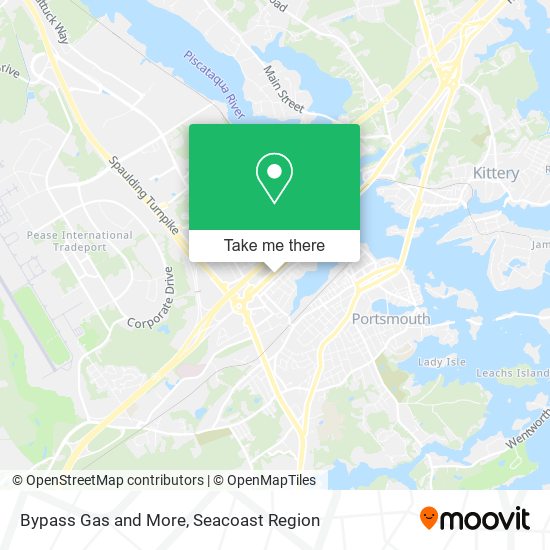 Mapa de Bypass Gas and More