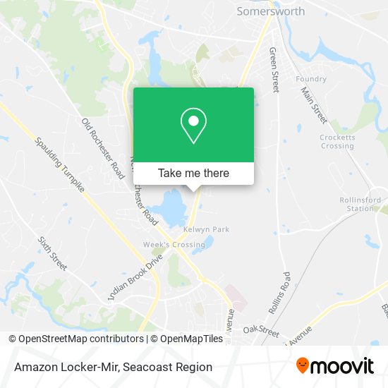 Mapa de Amazon Locker-Mir