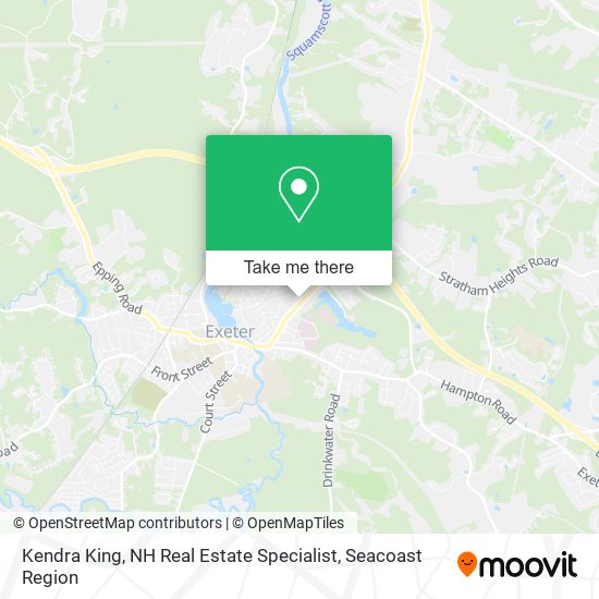 Kendra King, NH Real Estate Specialist map