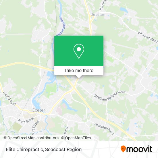 Elite Chiropractic map