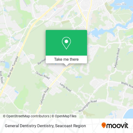 Mapa de General Dentistry Dentistry