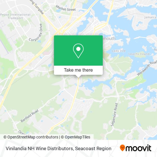 Vinilandia NH Wine Distributors map