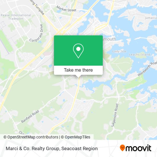 Marci & Co. Realty Group map