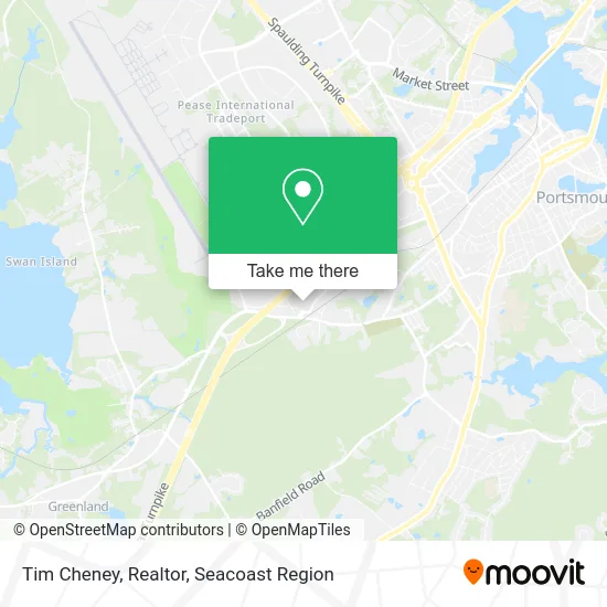 Tim Cheney, Realtor map
