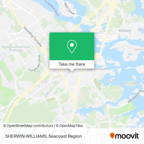 SHERWIN-WILLIAMS map