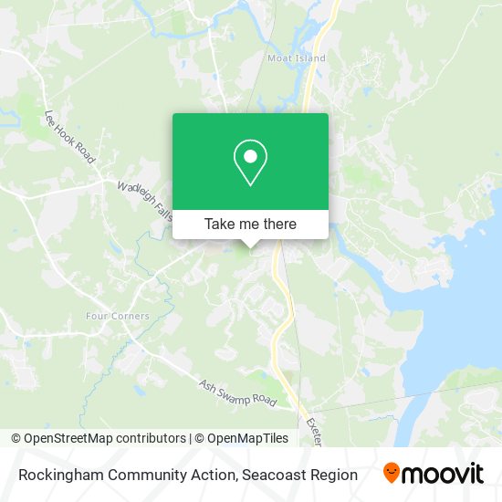 Mapa de Rockingham Community Action