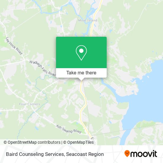 Baird Counseling Services map