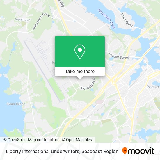 Mapa de Liberty International Underwriters