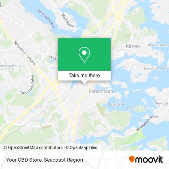 Your CBD Store map